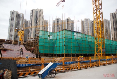龍華區住建局巡查安宏基天曜廣場E座裝配式建筑項目現場