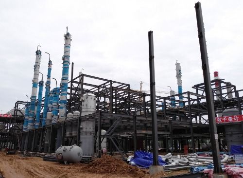夏春谷所長一行調研聚甲氧基二甲醚5萬噸 年工業試驗項目建設進展