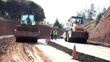 搶抓工期,新邵縣雀太公路二期工程全力推進