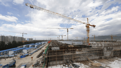 我國在建規(guī)模最大的地鐵車輛段主體結(jié)構(gòu)完成-