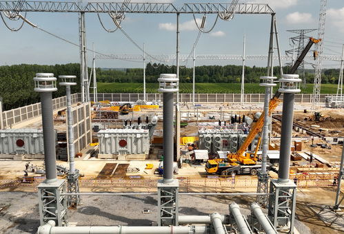 河北 雄安 北京西 1000千伏特高壓變電站擴容工程施工正酣